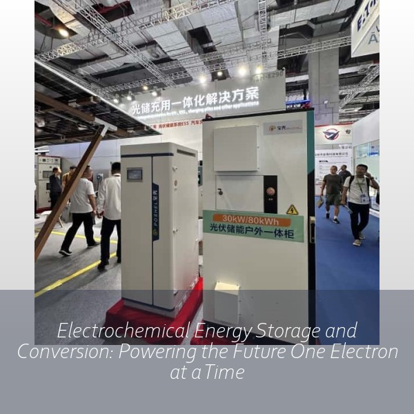 Electrochemical Energy Storage and Conversion: Powering the Future One Electron at a Time